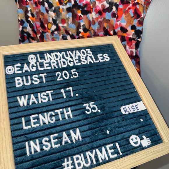 EUC French Connection Eleanor Multicolor Watercolor Dress Size 12 US - Picture 6 of 6